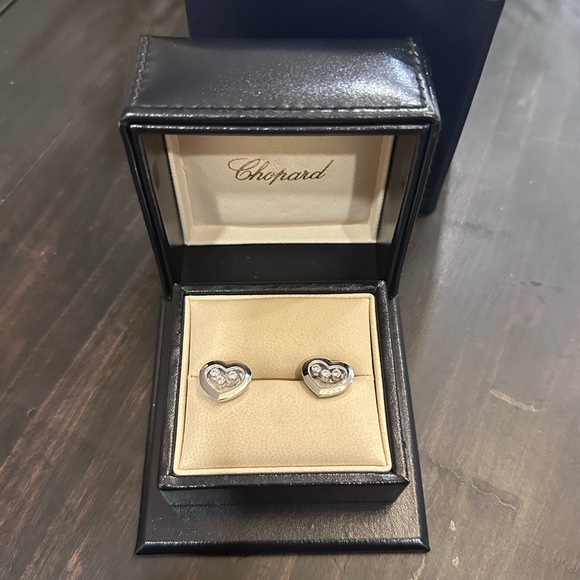 Chopard happy diamond earrings - Picture 8 of 9